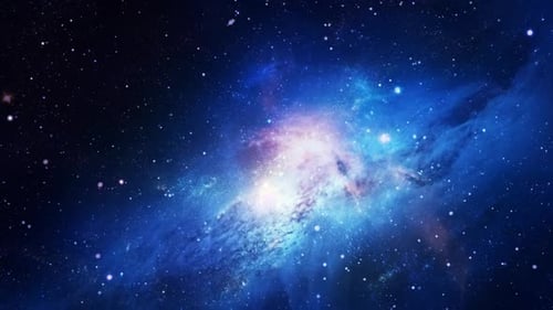 Milky way galaxy with stars and space dust in the universe
