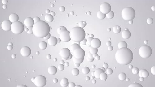 Geometric Spheres Shapes Moving Abstract Abstract Seamless Loop Animation Background Business