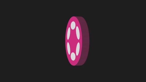 bitcoin crypto 3d motions graphic