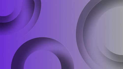 3D Circle background