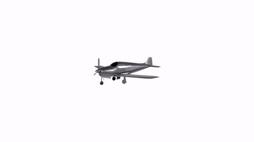 Plane isolated on white background