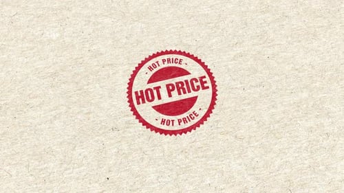 Animated Wax Seal Hot Price Stamp Reveal