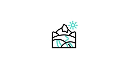 Mountain Animated Icon