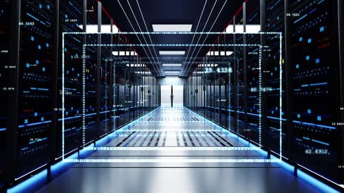 Moving Rack Servers Digitalization of Information Stream in Data Center