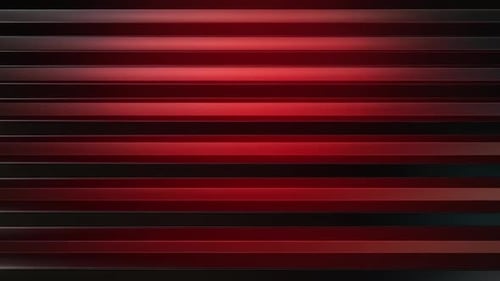 Abstract Red Horizontal Lines Pulsating Animated Background