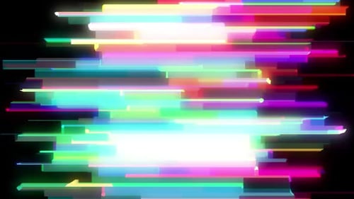 Floating Light Color Background Loop Background