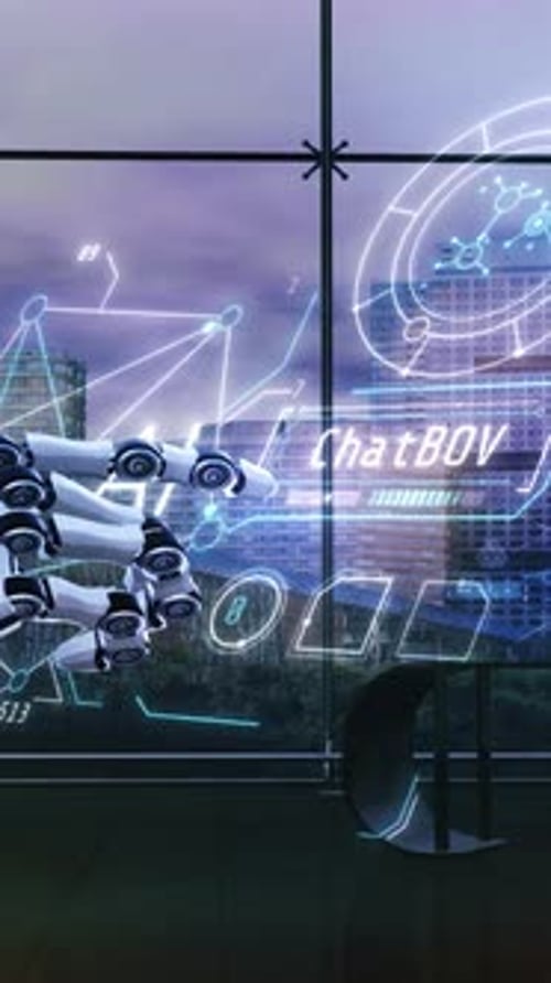 The Launch of Artificial Intelligence Displayed By Infographics