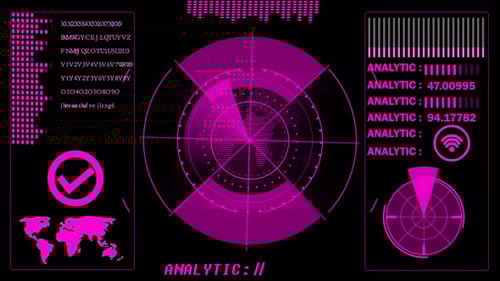 3D radar scanning with searching radar