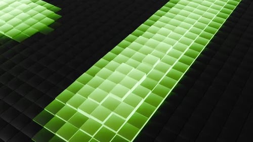 Dynamic Textured Patterns Flowing in Rhythmic Harmony During the Night