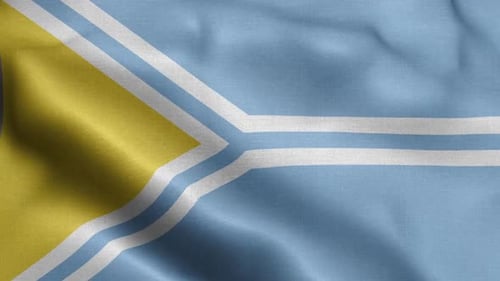 Vorderseite mit Tuva-Flagge
