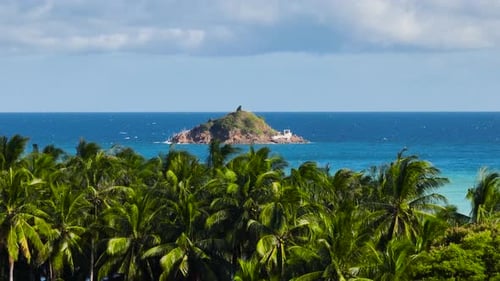 Islet in Santa Fe Tablas Romblon Philippines