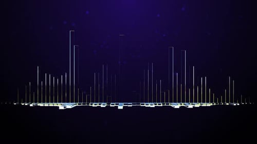 Audio-Spektrum-Loop-Animation