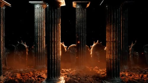 Horror Old Architecture VJ Loop