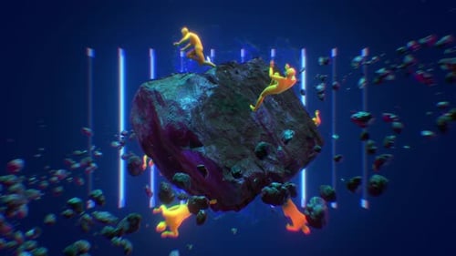 Meteor Dancers VJ Loop 01