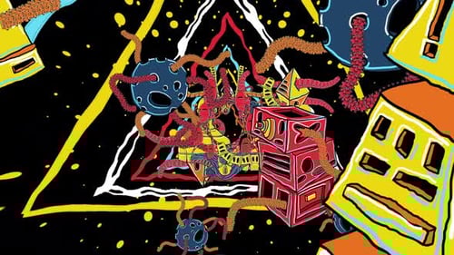 Trippy Aesthetic Background 02