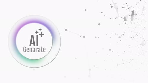AI Genarate Button Minimal And Neumorphic Design