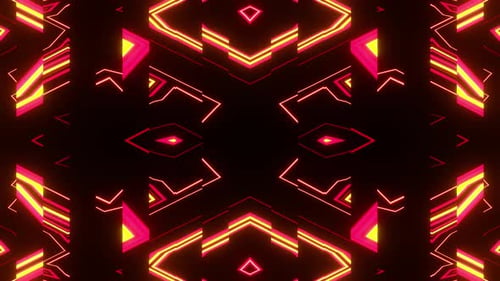 Vj Loop Background With X Ray Different Colors Light Animation