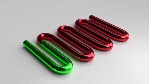 The Red Serpentine Turns Green