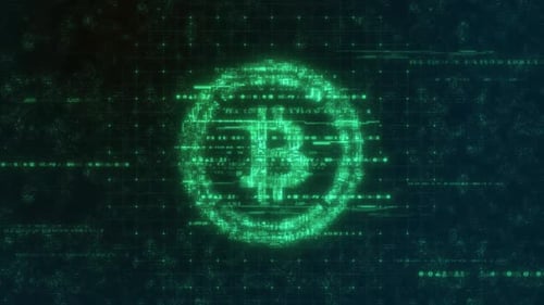 Révélation du Logo numérique Bitcoin Sign
