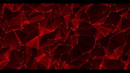 Rainbow Geometric Particles 04