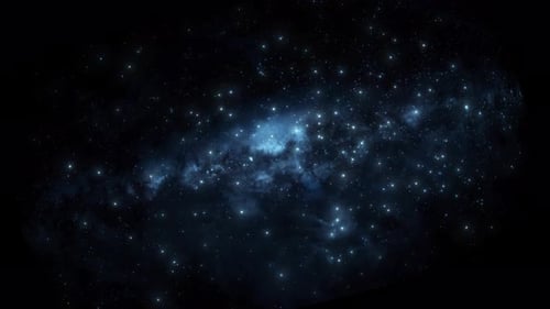 Time Laps Animation Of Milky Way Galaxy, Milky Way Galaxy And Stars Are Moving In Space, Science