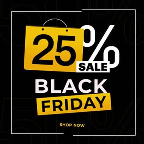 Black Friday (25% off) Post 1000×1000