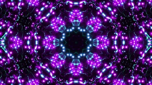 Stunning Neon Loop Background