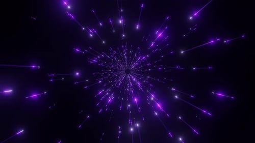 Purple Moving Glitter Background Vj Loop In 4K