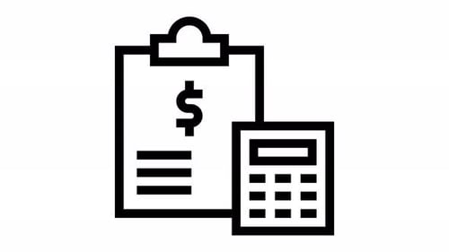income line icon animation