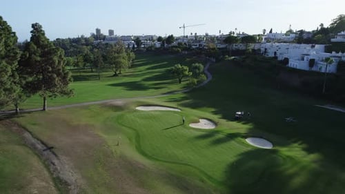 Sunset on the Golf Course