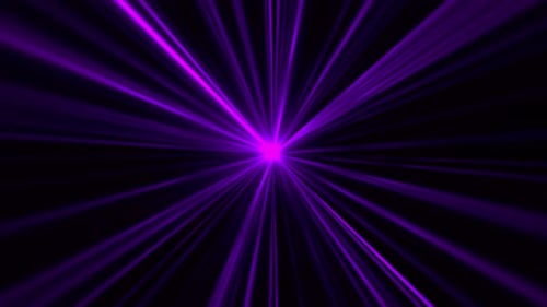 Stripe Rays Lichttunnel Pink Loop V6