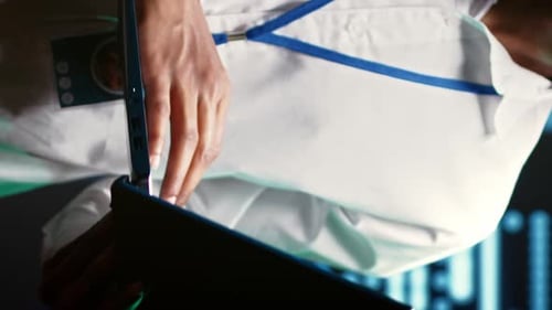 Vertical Video Perfectly Equipped Data Center