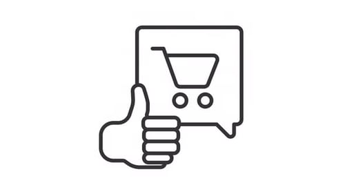Animación de línea de habilidades de ventas