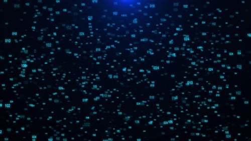 Digitale Big-Data-Technologie, Datenverarbeitung, Wissenschaft, abstrakter Hintergrund, Datenflussanalyse