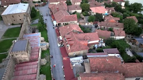 The Center Of Old Mtskheta From A Height