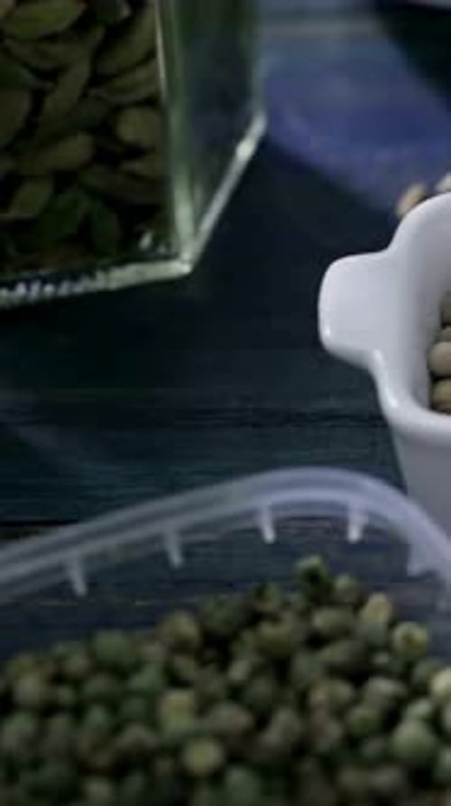 Vertical View Of Mixed Spice