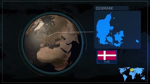 Denmark Map