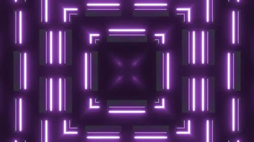 Erleben Sie lebendige Neonmuster, die sich elegant auf einer dunklen Oberfläche bewegen