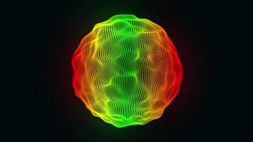 Sphère de particules