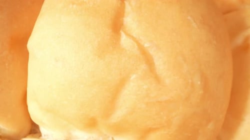 Freshly Baked Bread Rolls, Close Up