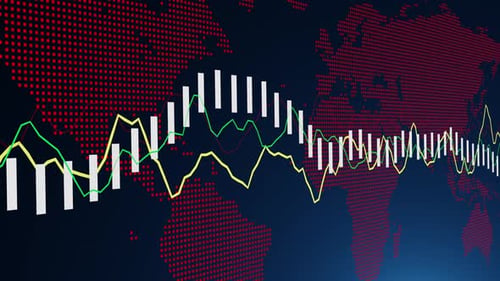 Stock Graph Business Growth Chart