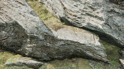 Close Up of Rocky Stones Formation