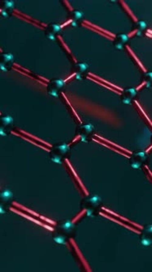 Close up of metal mesh. Looped animation