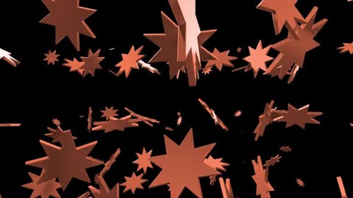 Animationsschleife in Sternkorallenfarbe