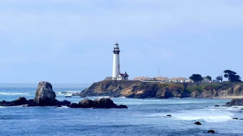 Breathtaking And Beautiful View Of Lighthouse