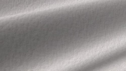 Flowing White Fabric Loop Background