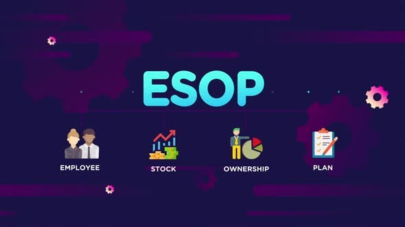 Animated ESOP Infographic Explaining Employee Stock Ownership Plan ...