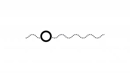 Abstract Dot Line Alpha Animation