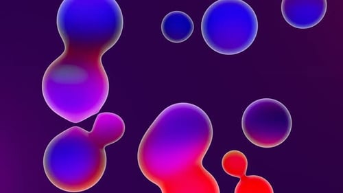 Floating Liquid Blobs Loop