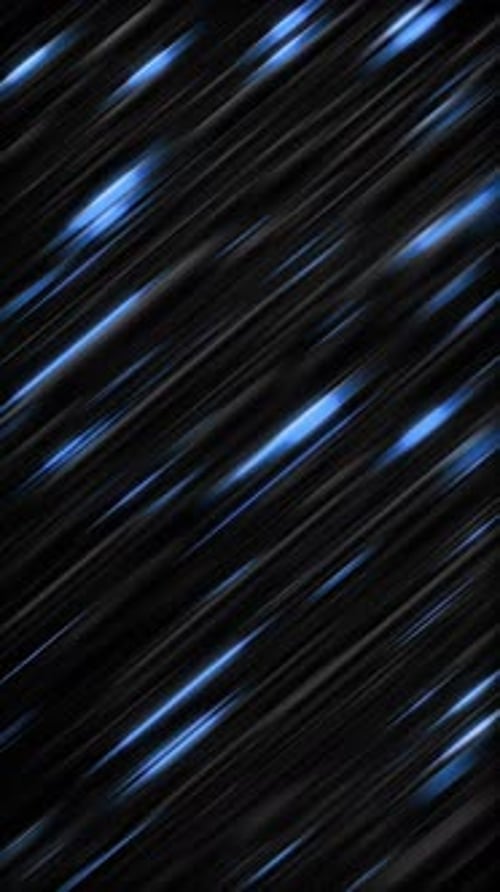 Dynamic Blue Light Streaks Abstract Motion Background Loop